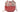 CHANEL Red Multicolor Gabrielle Tweed Bucket Bag