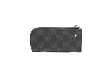 LOUIS VUITTON Damier Graphite Key Pouch Cles