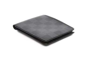 LOUIS VUITTON Damier Graphite Canvas Slender Wallet