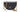 GUCCI Black Calfskin Matelasse Mini GG Marmont Chain Half Moon Crossbody Bag