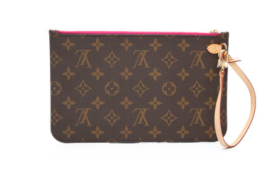LOUIS VUITTON Monogram Pivoine Wristlet (New)
