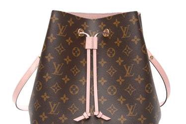 LOUIS VUITTON Monogram Neonoe MM Rose Poudre