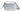 GUCCI Silver Metallic Calfskin Diagonal Stitched Small Blondie Camera Crossbody Bag (New)