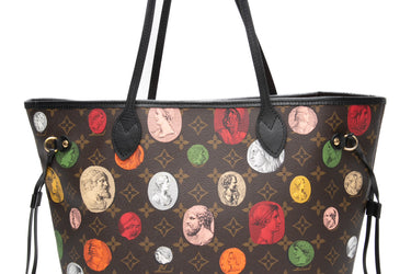 LOUIS VUITTON X Fornasetti Cameo Monogram Neverfull MM