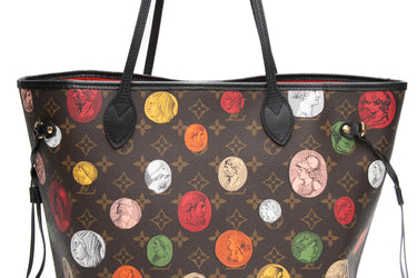 LOUIS VUITTON X Fornasetti Cameo Monogram Neverfull MM