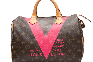LOUIS VUITTON Monogram Speedy 30 V Grenade