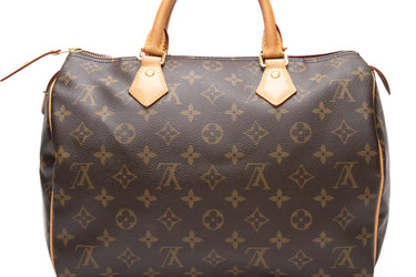 LOUIS VUITTON Monogram Speedy 30 V Grenade