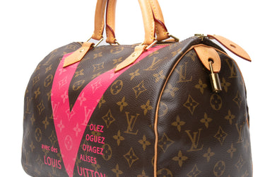 LOUIS VUITTON Monogram Speedy 30 V Grenade