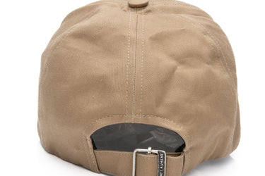 SAINT LAURENT Beige Baseball Cap in Gabardine (New)