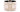 CHANEL Cream Calfskin Leather CC Crystal Cuff