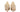 CHANEL 22B Light Beige and Black Suede Calfskin and Strass Pumps 37.5