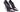 CHRISTIAN LOUBOUTIN Iridescent Black Patent Leather Hot Chick Pumps 38 (New)