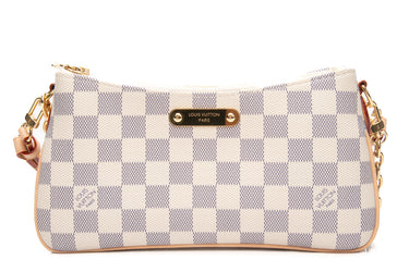 LOUIS VUITTON Damier Azur Pochette Liv Shoulder/Crossbody Bag