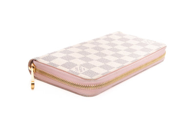 LOUIS VUITTON Damier Azur Zippy Wallet