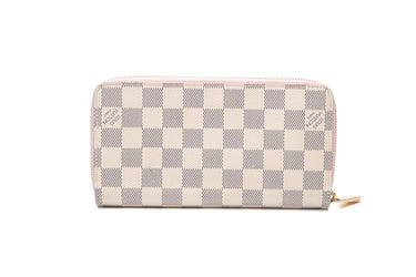 LOUIS VUITTON Damier Azur Zippy Wallet