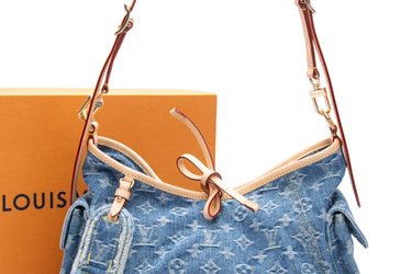 LOUIS VUITTON Monogram Fuchsia Perforated Mini Trocadero Shoulder
