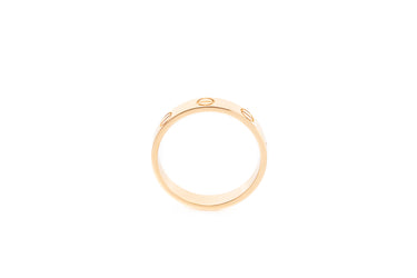 CARTIER 18K Yellow Gold Thin Love Ring 51 US 5.75