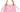 GUCCI Light Pink Leather Gucci Diana Small Tote Bag