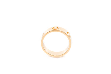 CARTIER 18K Yellow Gold Love Ring 52 US 6