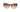 LOUIS VUITTON Brown Glitter Peony Acetate Sunglasses