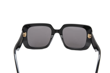CHRISTIAN DIOR Black Acetate Wildior S3U Square Sunglasses