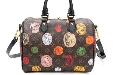 LOUIS VUITTON x Fornasetti Monogram Cameo Bandoulière Speedy 25