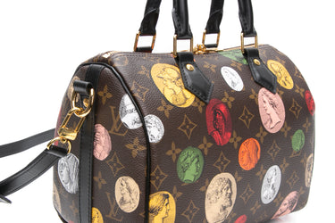 LOUIS VUITTON x Fornasetti Monogram Cameo Bandoulière Speedy 25