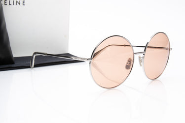 CELINE Round Metal Frame Sunglasses