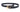 SAINT LAURENT Black Ceinture Cassandre Leather Belt 90