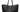 SAINT LAURENT Black Calfskin Shopping Tote Bag