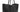 SAINT LAURENT Black Calfskin Shopping Tote Bag