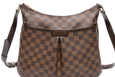 LOUIS VUITTON Damier Ebene Bloomsbury PM Crossbody Bag