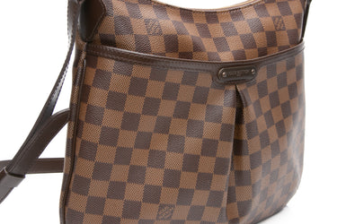 LOUIS VUITTON Damier Ebene Bloomsbury PM Crossbody Bag