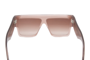 CELINE Hazelnut Acetate Flat Top Rectangular Sunglasses