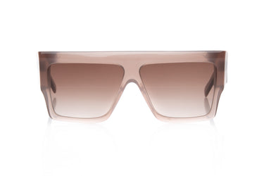 CELINE Hazelnut Acetate Flat Top Rectangular Sunglasses