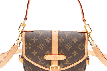 LOUIS VUITTON Saumur BB Monogram Crossbody Bag
