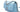 CHANEL Light Blue Lambskin Quilted Chanel 19 Flap Bag