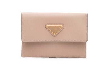 PRADA Saffiano leather card holder (New)