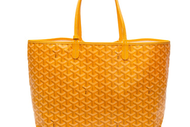 GOYARD Yellow Goyardine Saint Louis PM