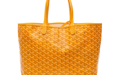GOYARD Yellow Goyardine Saint Louis PM