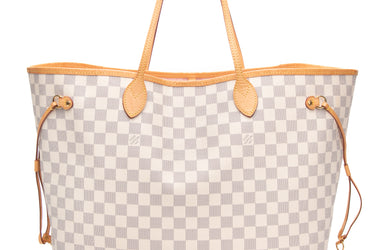 LOUIS VUITTON Damier Azur Neverfull GM
