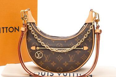 LOUIS VUITTON Loop Monogram Shoulder/Crossbody Bag
