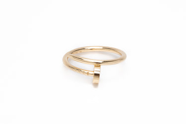 CARTIER 18K Yellow Gold Juste Un Clou Ring Thin Model Sz 51 (US 5.75)