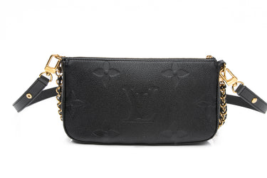 LOUIS VUITTON Multi Pochette Accessoires Black Monogram Empreinte