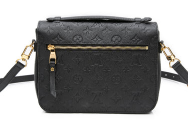LOUIS VUITTON Black Empreinte Pochette Metis Crossbody Bag