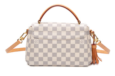 LOUIS VUITTON Damier Azur Croisette Crossbody Bag