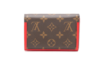 LOUIS VUITTON Coquelicot Flore Compact Wallet