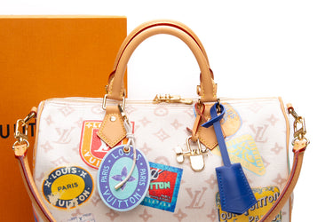 LOUIS VUITTON Speedy Soft 30 Monogram Dune (New)