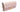 FENDI Pink Leather Baguette Continental Wallet with Chain