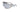 LOEWE Signature Mirrored Wrap Shiny Palladium Smoke Mirror Speedy Shield Sunglasses (New)